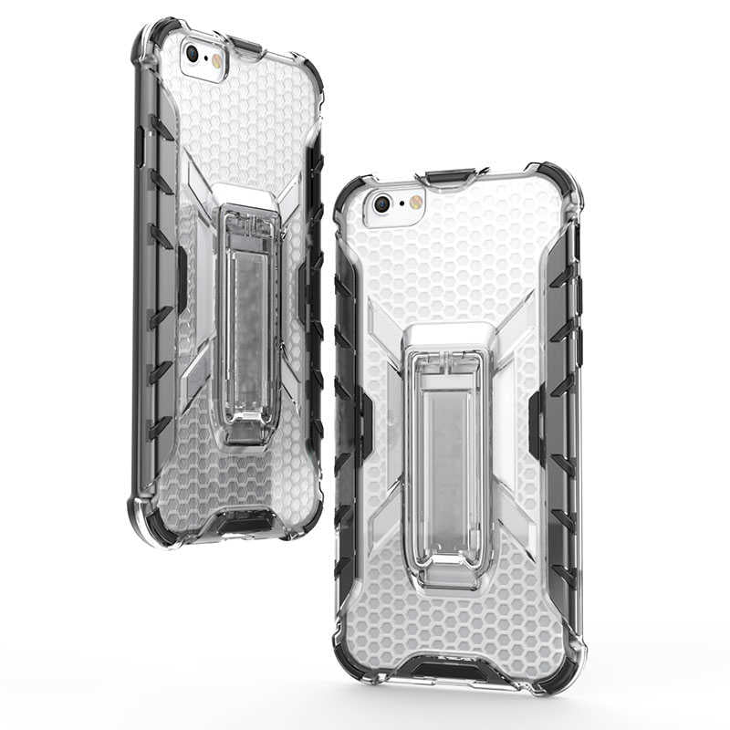 Apple iPhone 6 Kılıf Zore Klik Silikon Renksiz