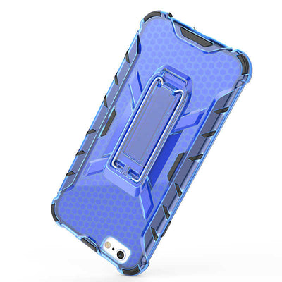 Apple iPhone 6 Kılıf Zore Klik Silikon Mavi