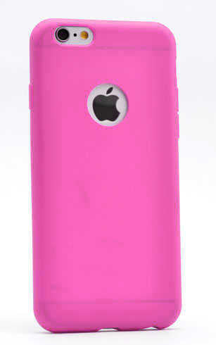 Apple iPhone 6 Kılıf Zore Premier Silikon Kapak Pembe