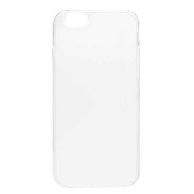 Apple iPhone 6 Kılıf Zore Süper Silikon Kapak Renksiz