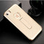 Apple iPhone 6 Kılıf Zore Wave Standlı Mıknatıslı Kapak Gold