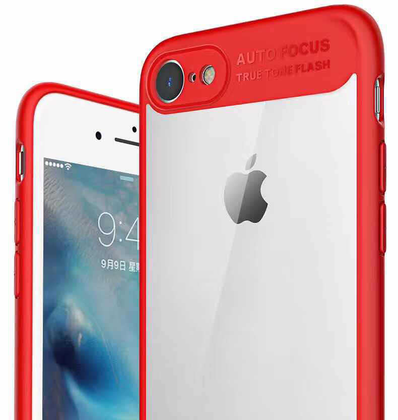 Apple iPhone 6 Plus Kılıf Zore Buttom Kapak Siyah