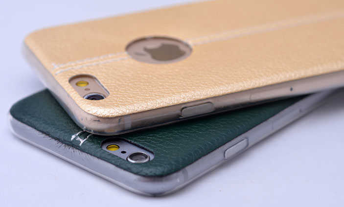 Apple iPhone 6 Plus Kılıf Zore Epix Silikon Siyah