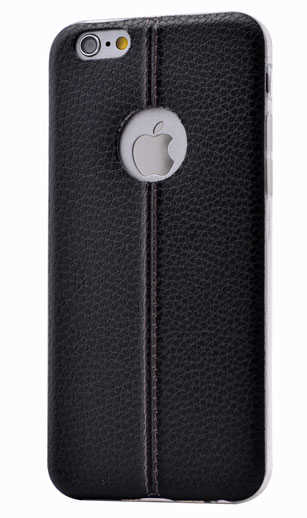 Apple iPhone 6 Plus Kılıf Zore Epix Silikon Siyah