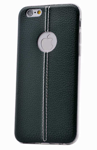 Apple iPhone 6 Plus Kılıf Zore Epix Silikon Koyu Yeşil