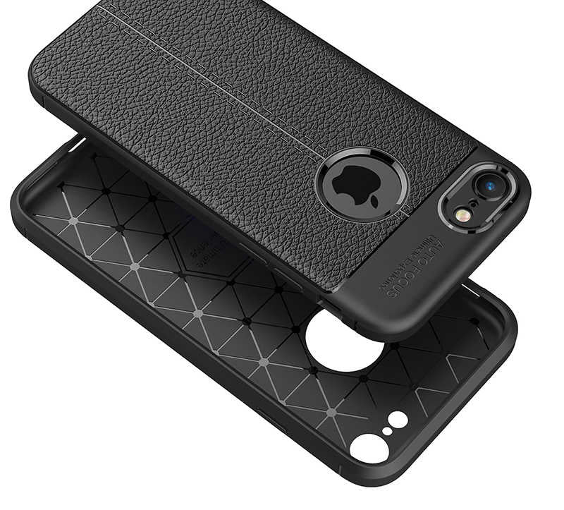 Apple iPhone 6 Plus Kılıf Zore Niss Silikon Kapak Gri
