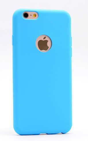 Apple iPhone 6 Plus Kılıf Zore Premier Silikon Kapak Turkuaz