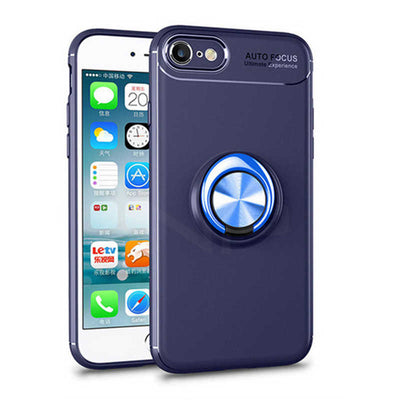 Apple iPhone 6 Plus Kılıf Zore Ravel Silikon Kapak Kırmızı