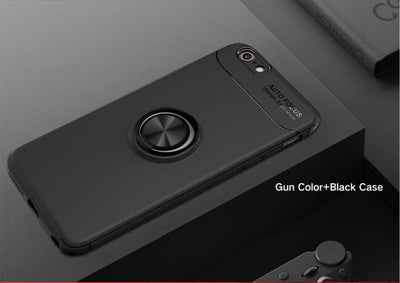 Apple iPhone 6 Plus Kılıf Zore Ravel Silikon Kapak Siyah