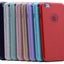 Apple iPhone 6 Plus Kılıf Zore Shining Silikon Kırmızı