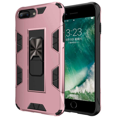 Apple iPhone 6 Plus Kılıf Zore Volve Kapak Rose Gold