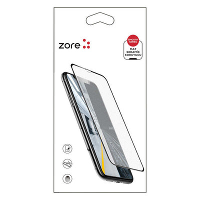 Apple iPhone 6 Zore Mat Seramik Ekran Koruyucu Beyaz