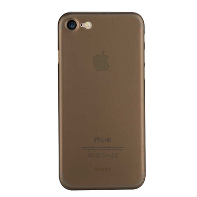 Apple iPhone 7 Kılıf Zore 1.Kalite PP Silikon Siyah