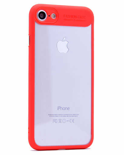 Apple iPhone 7 Kılıf Zore Buttom Kapak Pembe