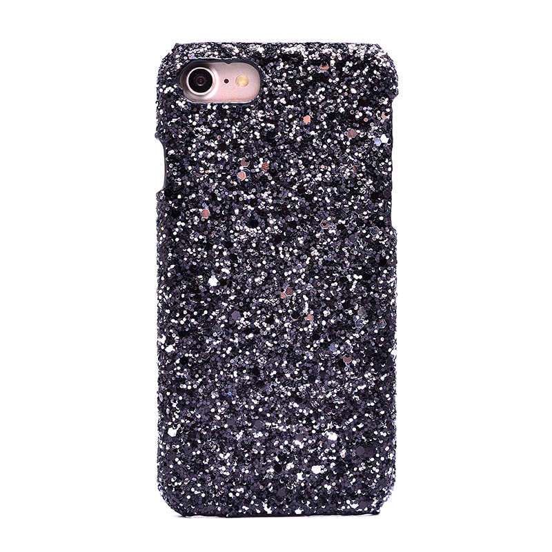 Apple iPhone 7 Kılıf Zore Caselogy Simli Kapak Pembe