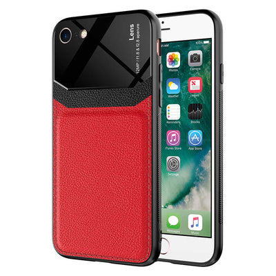 Apple iPhone 7 Kılıf Zore Emiks Kapak Lacivert