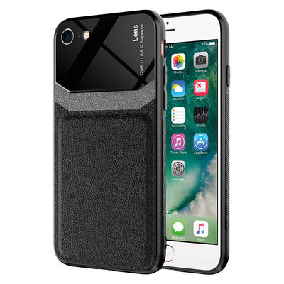 Apple iPhone 7 Kılıf Zore Emiks Kapak Siyah