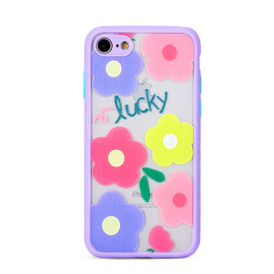 Apple iPhone 7 Kılıf Zore Fily Kapak Lila