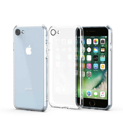 Apple iPhone 7 Kılıf Zore Fizy Kapak Renksiz