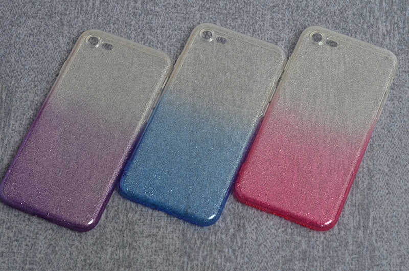 Apple iPhone 7 Kılıf Zore Fogy Silikon Mor