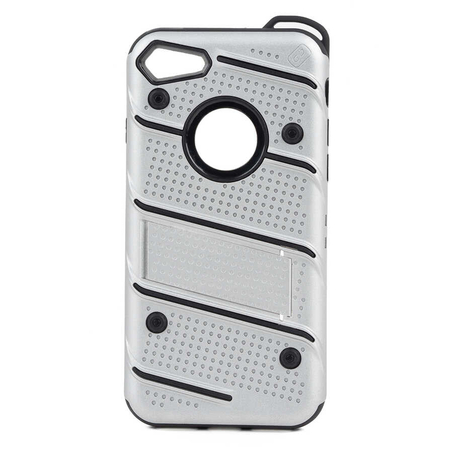 Apple iPhone 7 Kılıf Zore İron Kapak Yeşil