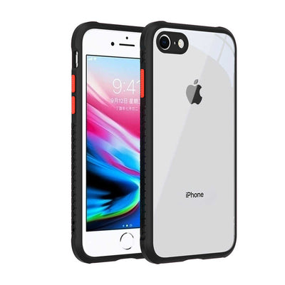 Apple iPhone 7 Kılıf Zore Kaff Kapak Siyah