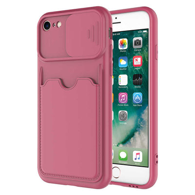 Apple iPhone 7 Kılıf Zore Kartix Kapak Lacivert