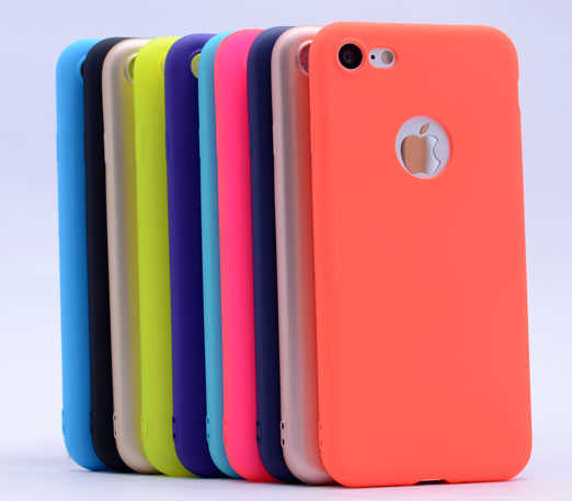Apple iPhone 7 Kılıf Zore Premier Silikon Kapak Pembe