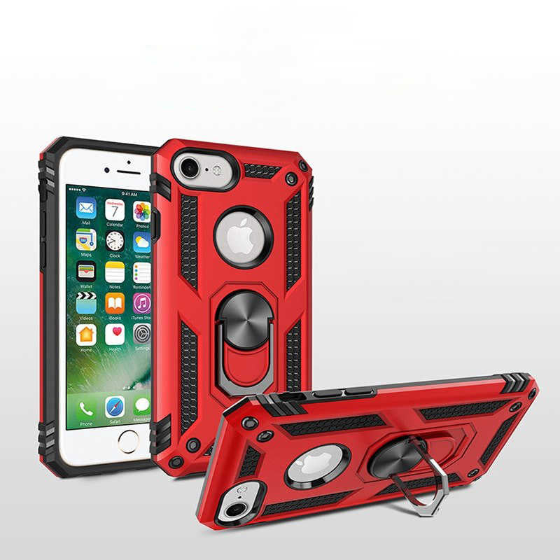 Apple iPhone 7 Kılıf Zore Vega Kapak Gri