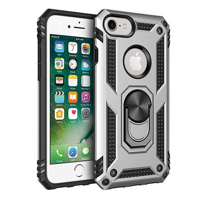 Apple iPhone 7 Kılıf Zore Vega Kapak Gri