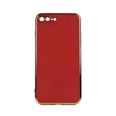 Apple iPhone 7 Plus Kılıf Zore Bark Kapak Kahverengi