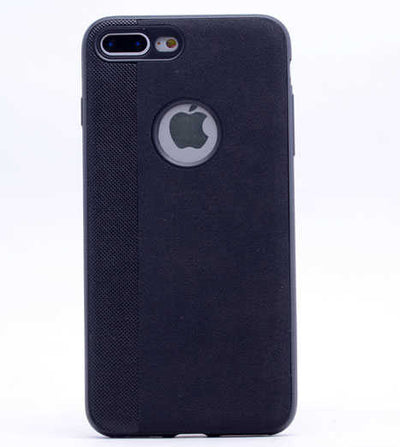 Apple iPhone 7 Plus Kılıf Zore City Silikon Siyah