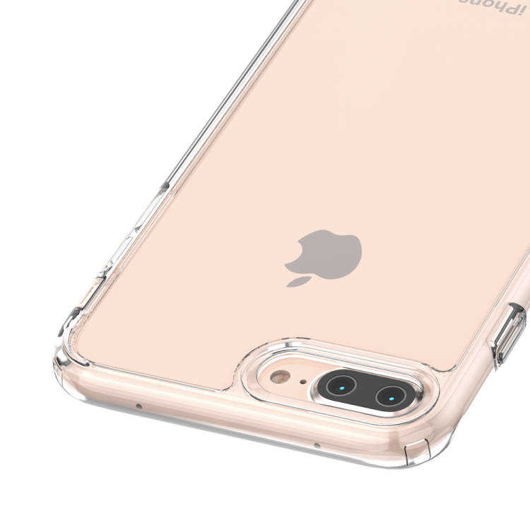 Apple iPhone 7 Plus Kılıf Zore Coss Kapak Renksiz