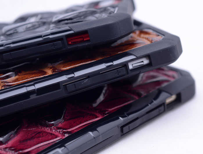 Apple iPhone 7 Plus Kılıf Zore Crocow Kapak Kahverengi