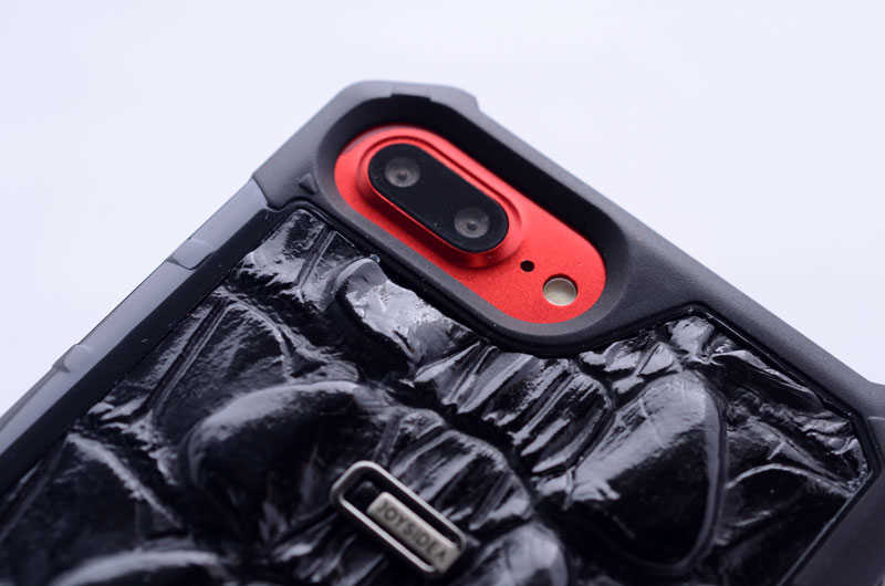 Apple iPhone 7 Plus Kılıf Zore Crocow Kapak Kahverengi