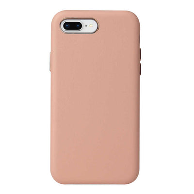Apple iPhone 7 Plus Kılıf Zore Eyzi Kapak Kahverengi