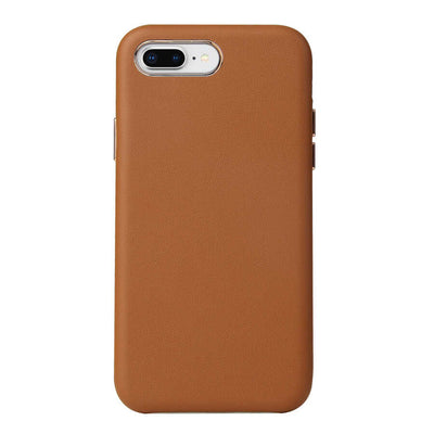 Apple iPhone 7 Plus Kılıf Zore Eyzi Kapak Kahverengi