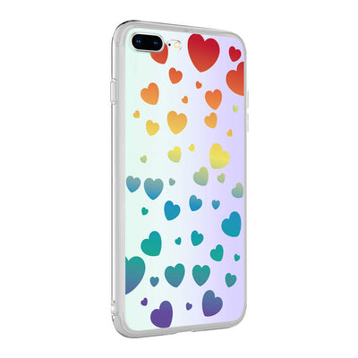 Apple iPhone 7 Plus Kılıf Zore M-Blue Desenli Kapak Zebra No1