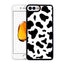 Apple iPhone 7 Plus Kılıf Zore M-Fit Desenli Kapak Cow No1
