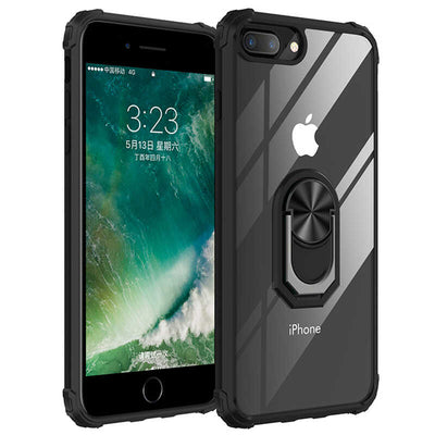 Apple iPhone 8 Plus Kılıf Zore Mola Kapak Siyah