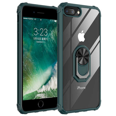 Apple iPhone 8 Plus Kılıf Zore Mola Kapak Yeşil