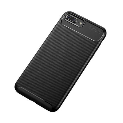 Apple iPhone 7 Plus Kılıf Zore Negro Silikon Kapak Siyah
