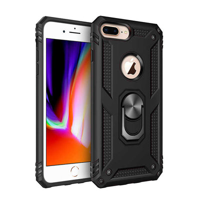 Apple iPhone 7 Plus Kılıf Zore Vega Kapak Siyah