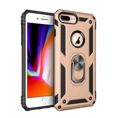 Apple iPhone 7 Plus Kılıf Zore Vega Kapak Gold