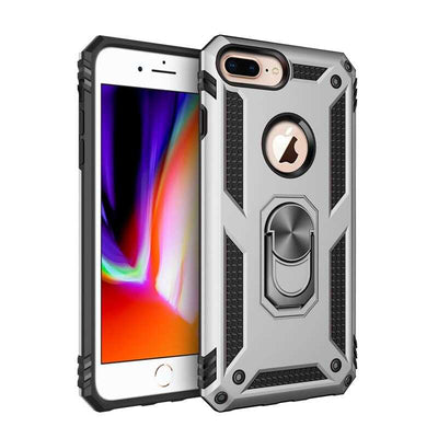 Apple iPhone 7 Plus Kılıf Zore Vega Kapak Gri