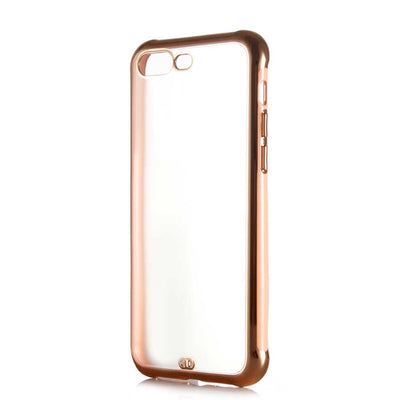 Apple iPhone 7 Plus Kılıf Zore Voit Kapak Pembe