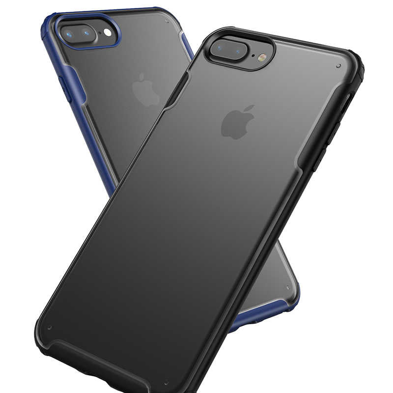 Apple iPhone 7 Plus Kılıf Zore Volks Kapak Kırmızı