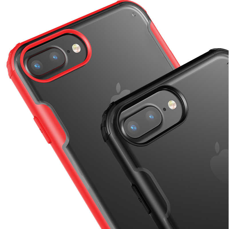 Apple iPhone 7 Plus Kılıf Zore Volks Kapak Siyah