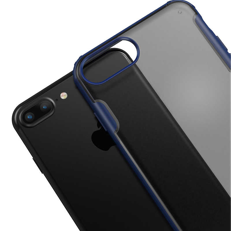 Apple iPhone 7 Plus Kılıf Zore Volks Kapak Koyu Yeşil