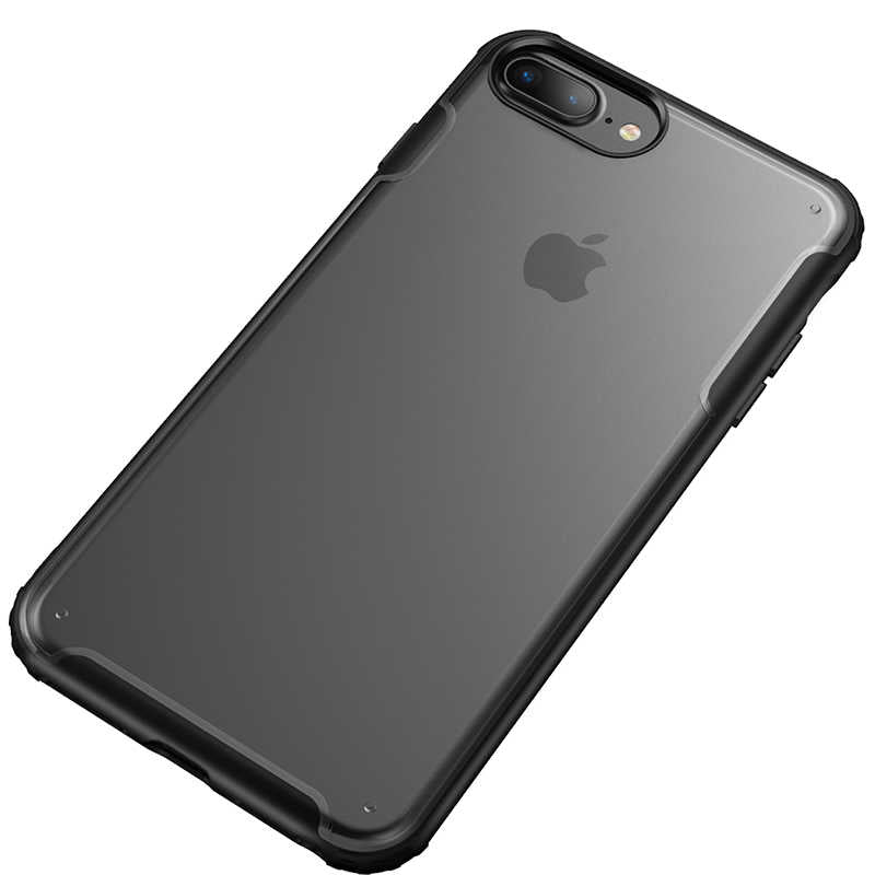 Apple iPhone 7 Plus Kılıf Zore Volks Kapak Kırmızı
